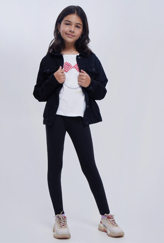 chaqueta negra moda para mujer